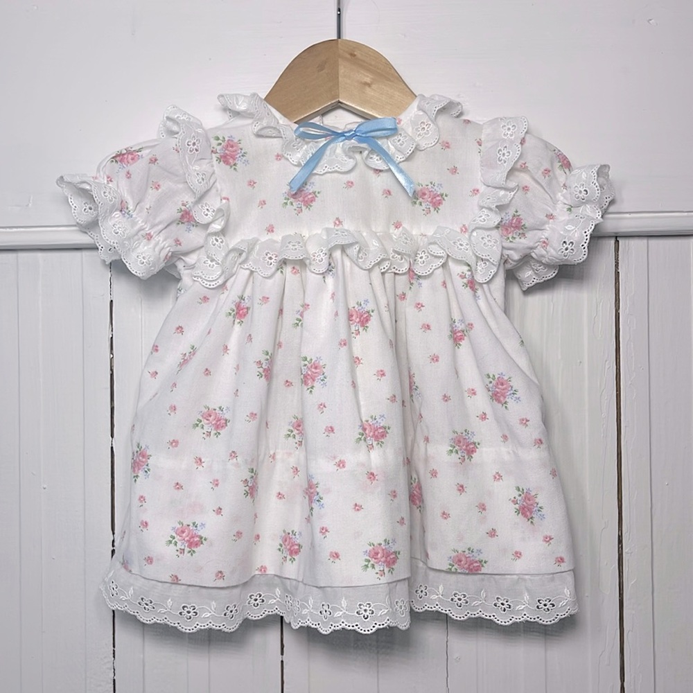 VINTAGE NORDSTROM by Betty Terrell Paper Tag Made in USA Classic Frilly Dress